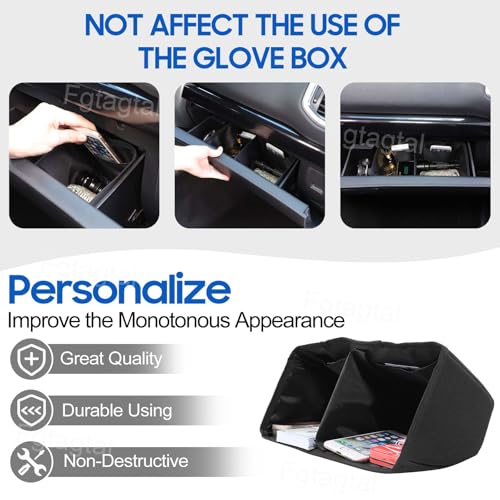 Organizador plegable para guantera miniatura 5