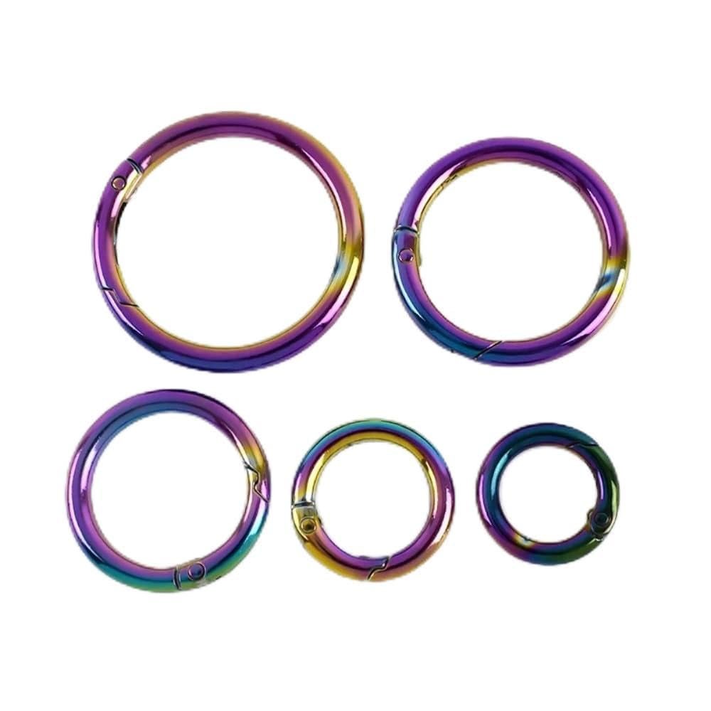 20 pezzi di fibbie a molla in metallo for cintura di borse e borsette - Chiusura a scatto in lega di zinco resistente for accessori fai da te in PU