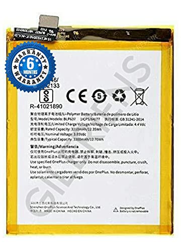 Image of Original BLP637 Battery for OnePlus 5 / OnePlus 5T Battery with 6 Month Warranty***(for 1+5T)
