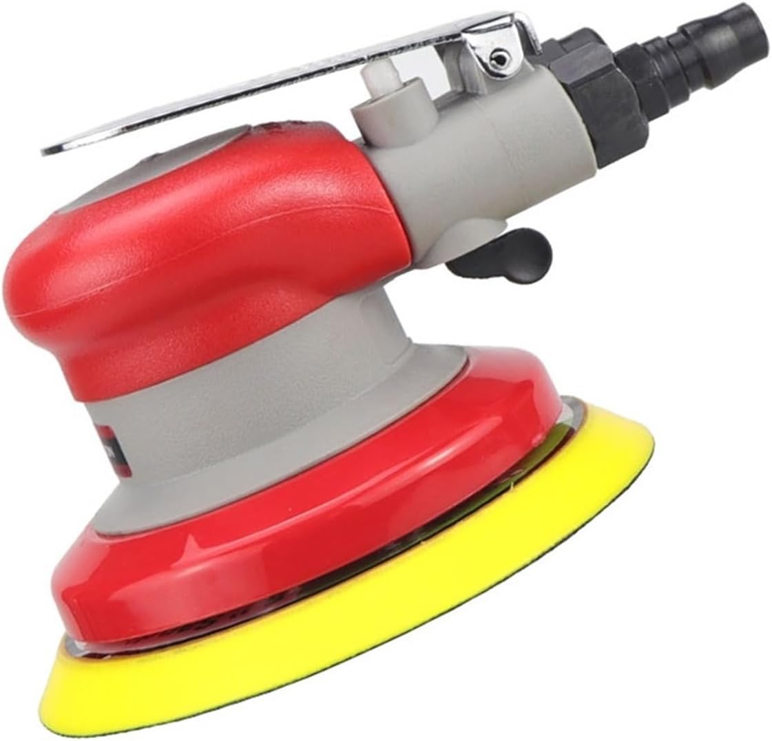 Sander, Polisher 5 Inch 6 Inch Pneumatic Orbital Sander 125mm 150mm Air Sandpaper Machine Polisher Tool Professional Car Sanding Machine(6 iinch(150mm))