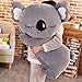 Haojie Peluche 95cm Koala Bambola Ragdoll Koala Cuscino Regalo di Compleanno della Bambola,75cm