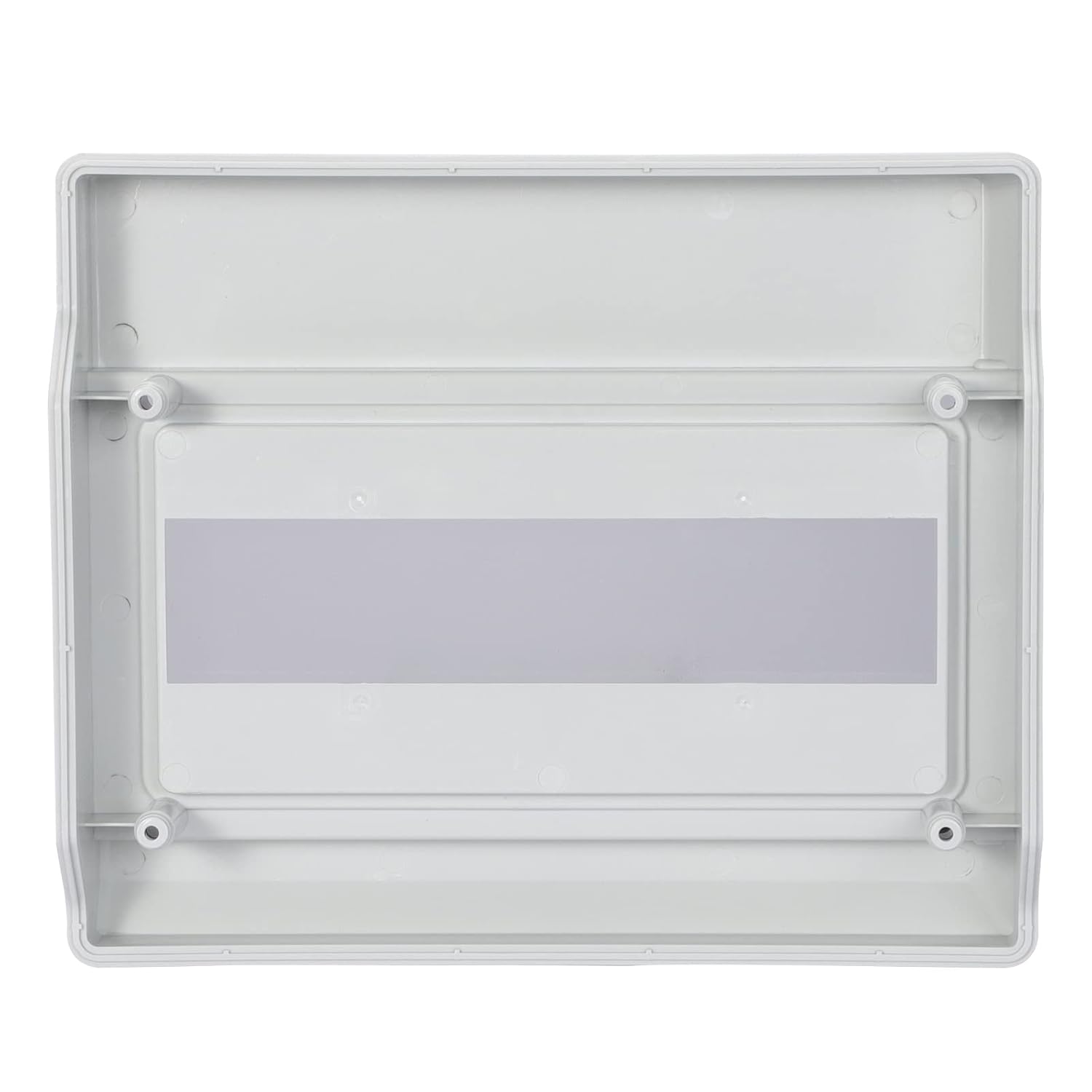 Mollom 12 Way Power Distribution Box with Bus Bars and Din Rail for Miniature Circuit Breaker MCB, Waterproof IP66.Padlock Available for Indoor and Outdoor Use