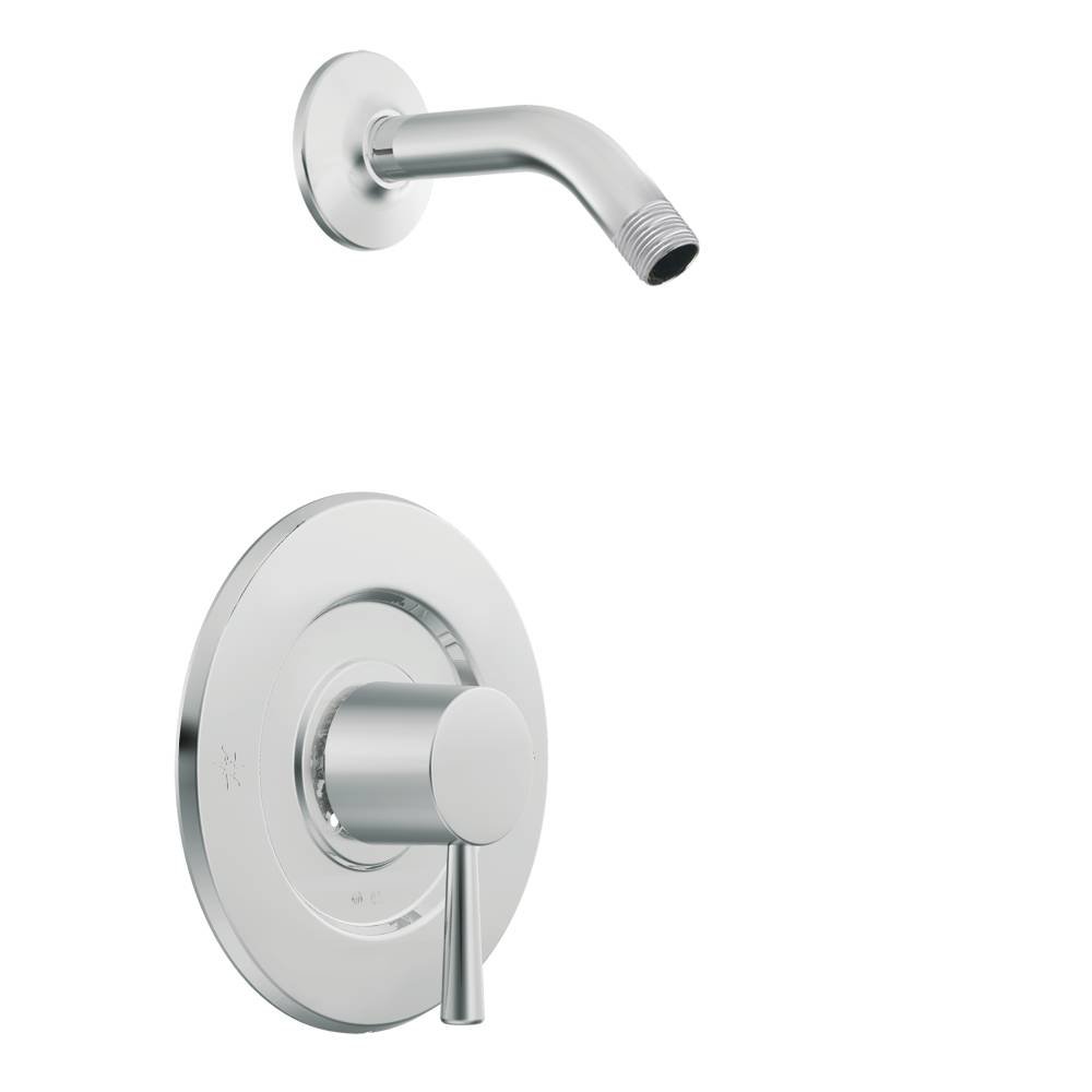 Moen T2702NH Level PosiTemp - Embellecedor de ducha equilibrado a presión, cromado