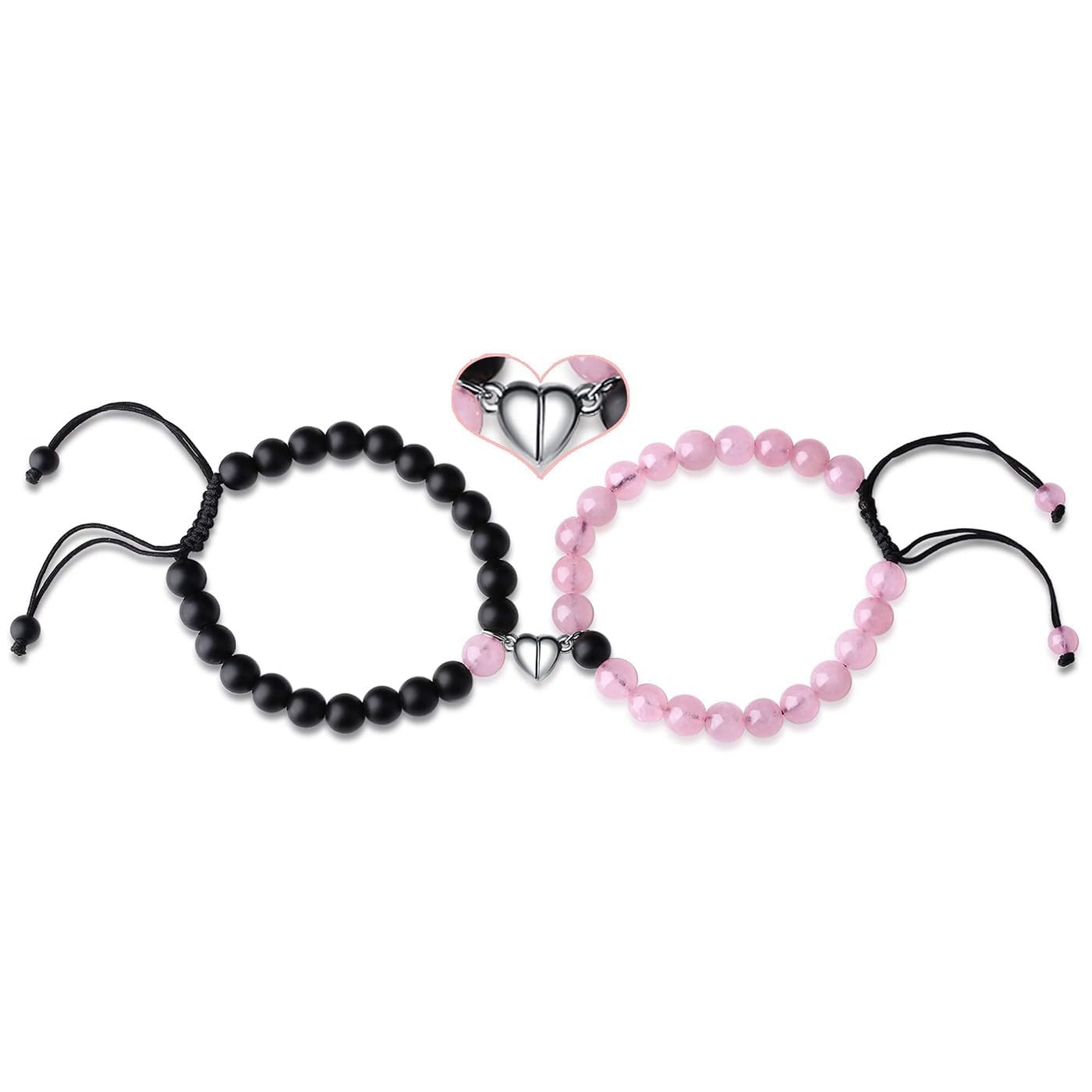 XIANNVXI Herren Armband Perlenarmband 8mm Naturstein Tigerau