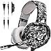 Produktbild ONIKUMA Gaming Headsets PS4 Headset Gaming Kopfhörer für PC/PS5/Xbox One/Nintendo Switch/PS4 mit USB, Noise-Cancelling Mikrofon, LED RGB Leuchten (Camouflage)