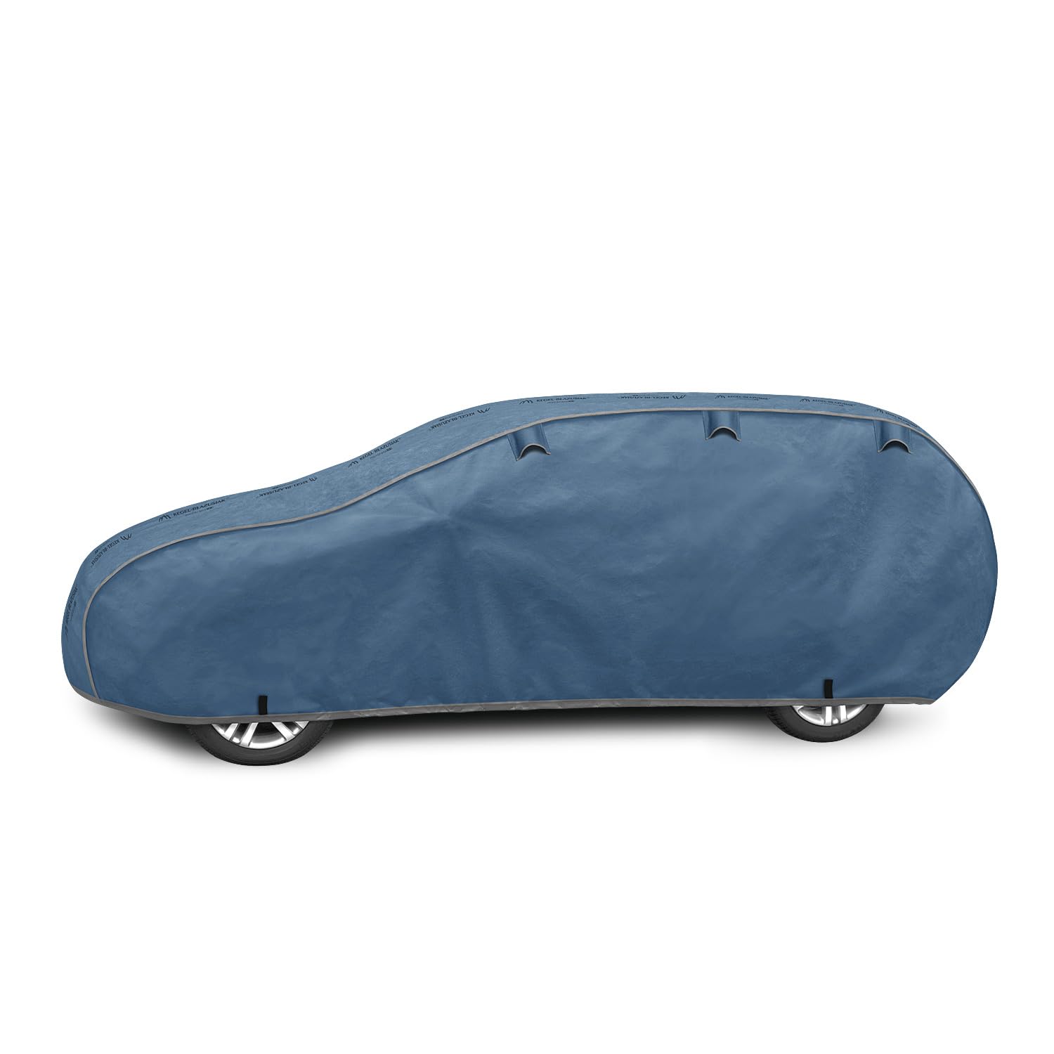 Pokrowiec na samochód, kompletny garaż, kompatybilny z Volkswagen ID.7 kombi, garaż samochodowy, wodoszczelny, oddychający, odporny na promieniowanie UV, ochrona przed zamarzaniem, do użytku wewnątrz