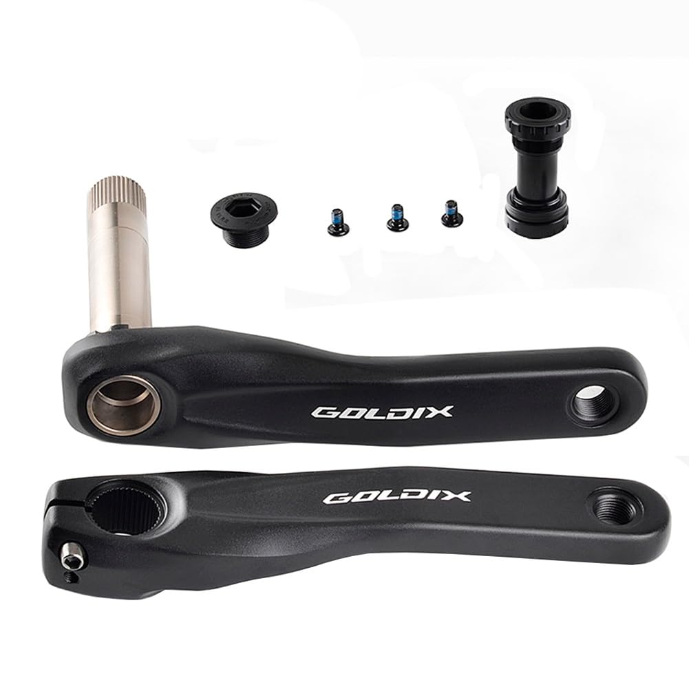 Guarnitura per Mountain Bike 170mm 175mm Guarniture Direct Mount Hollow Integrated Cread Braccette con Movimento Centrale BSA 68-73mm Adatto a 7/8/9/10/11/12 velocità Lega di Alluminio