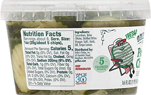 Ewbob Grillo'S Pickles Classic Dill Pickle Chips thumb #6