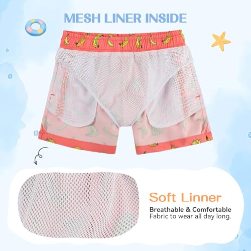 Image of American Trends Boys Swim Trunks Toddler Swim Shorts Bathing Suit Kids Swimsuit Youth Swimwear