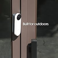 Vista 5 de Wasserstein Soporte horizontal ajustable solo compatible con el timbre Google Nest (batería), no para versión con cable de 3ª y 2ª