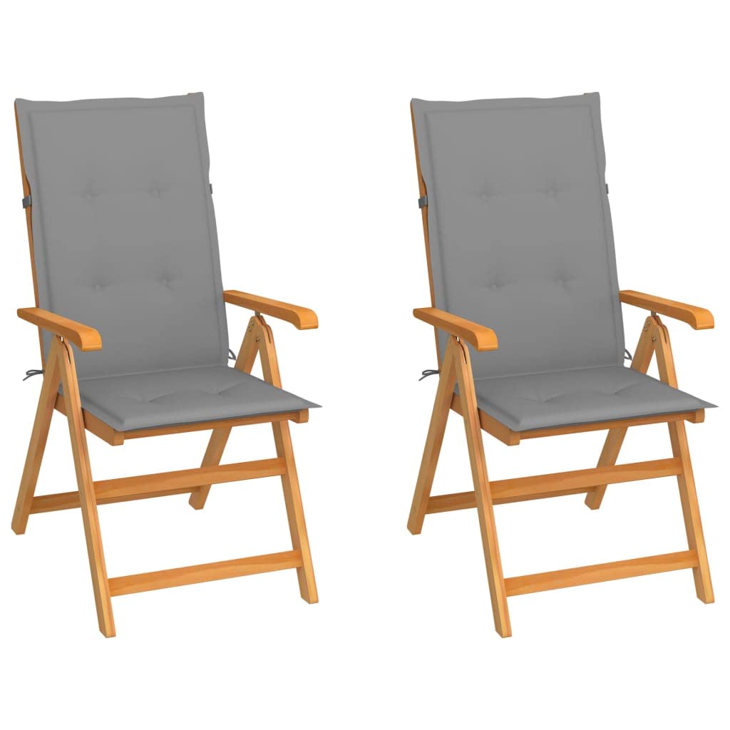 Chaise de jardin réglable en teck : savourez vos déjeuners au soleil sur le balcon