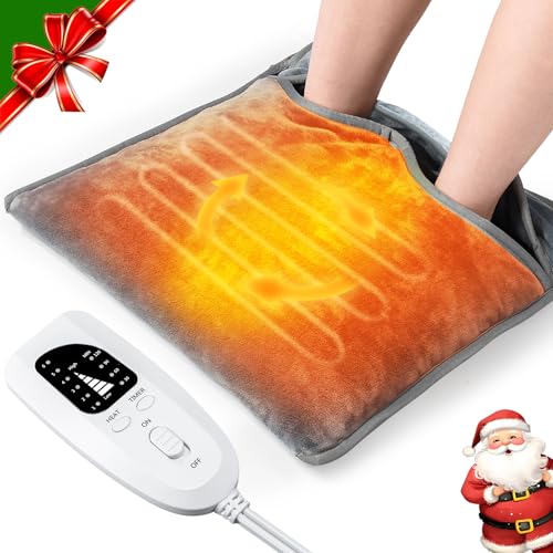 Ultra Soft Flannel Electric Foot Warmer