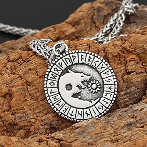 Collier Viking fait main talisman de protection : idée cadeau homme idéale