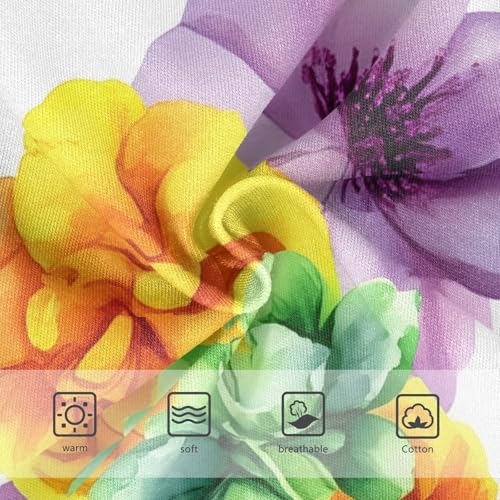 Cotton Girls Underwear Toddler Floral Spring Little Girl Panties Fun Briefs Kids Undies 2t3