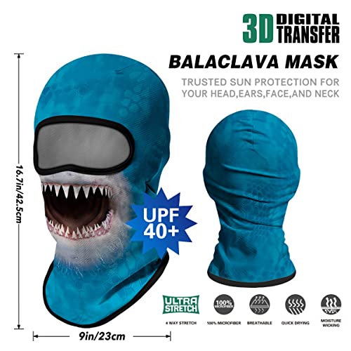 Image of 3D Balaclava Ski Mask Motorcycle Full Face Mask Outdoor Tactical Hood Headwear Mask Ghosts Skull Mask Men Women for Halloween