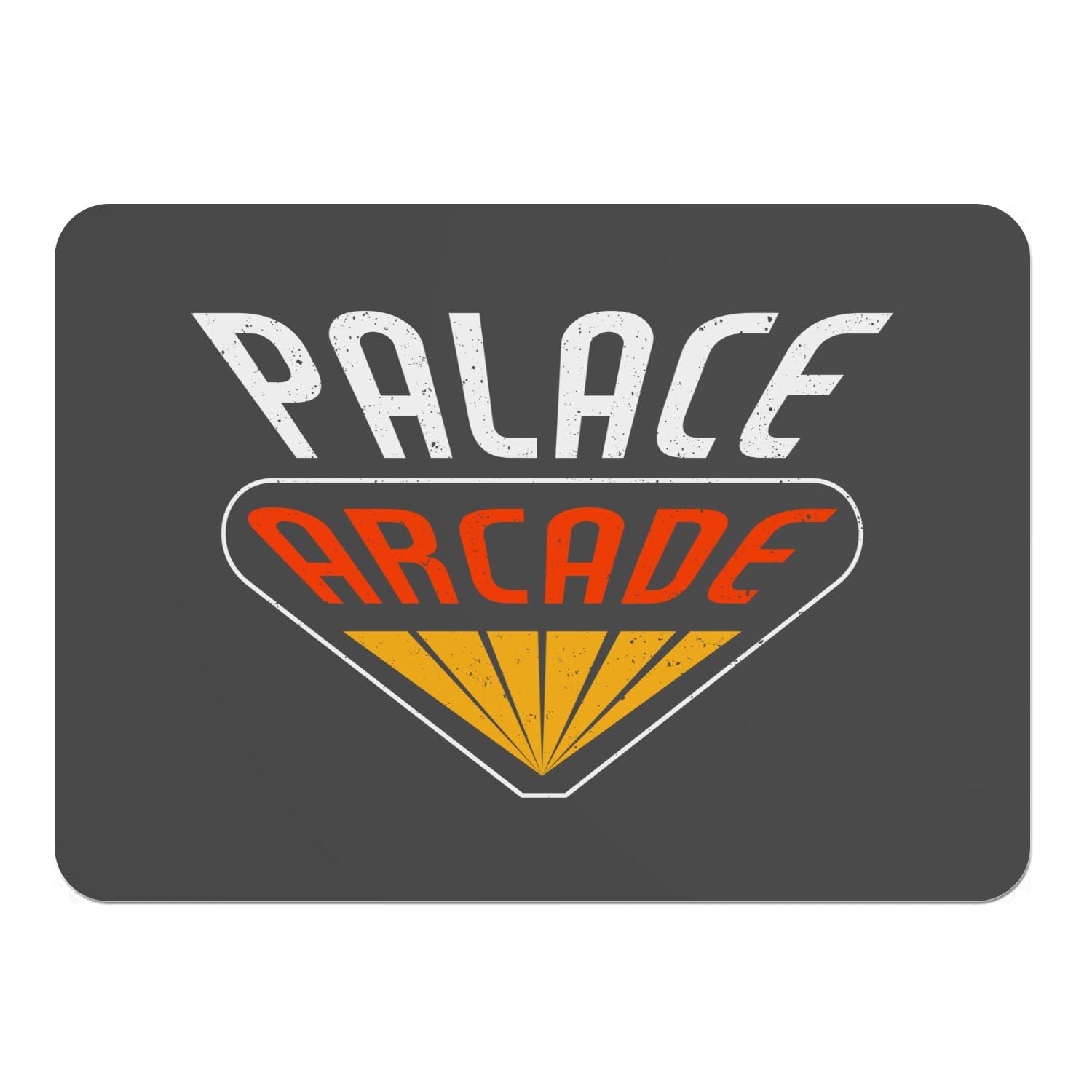 Sets de table geek Palace Arcade lot de 4 grands napperons noirs en liège 39,5x28,5 cm