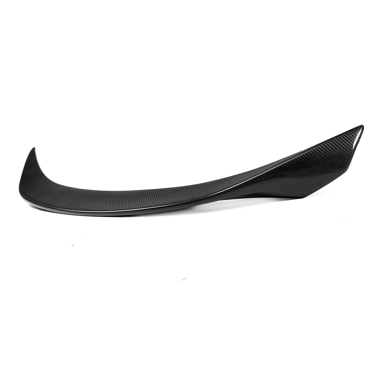 SDUIXCV New Real Carbon Fiber Car Trunk Spoiler Wing Lid Fit For Infiniti Q50 2014-2018 Highkick Aluminum Rear Wing Spoiler Rear Trunk