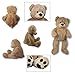 dutis Teddybär Bär 1m Hellbraun Kuschelbär 100 cm Teddy Plüschtier Kuscheltier