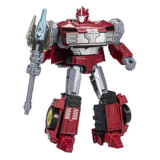 Juguetes Transformers Generations Legacy F3031 Figura de Prime Universe Knock-out Clase de Lujo - 13.5 cm - Edad: 8+