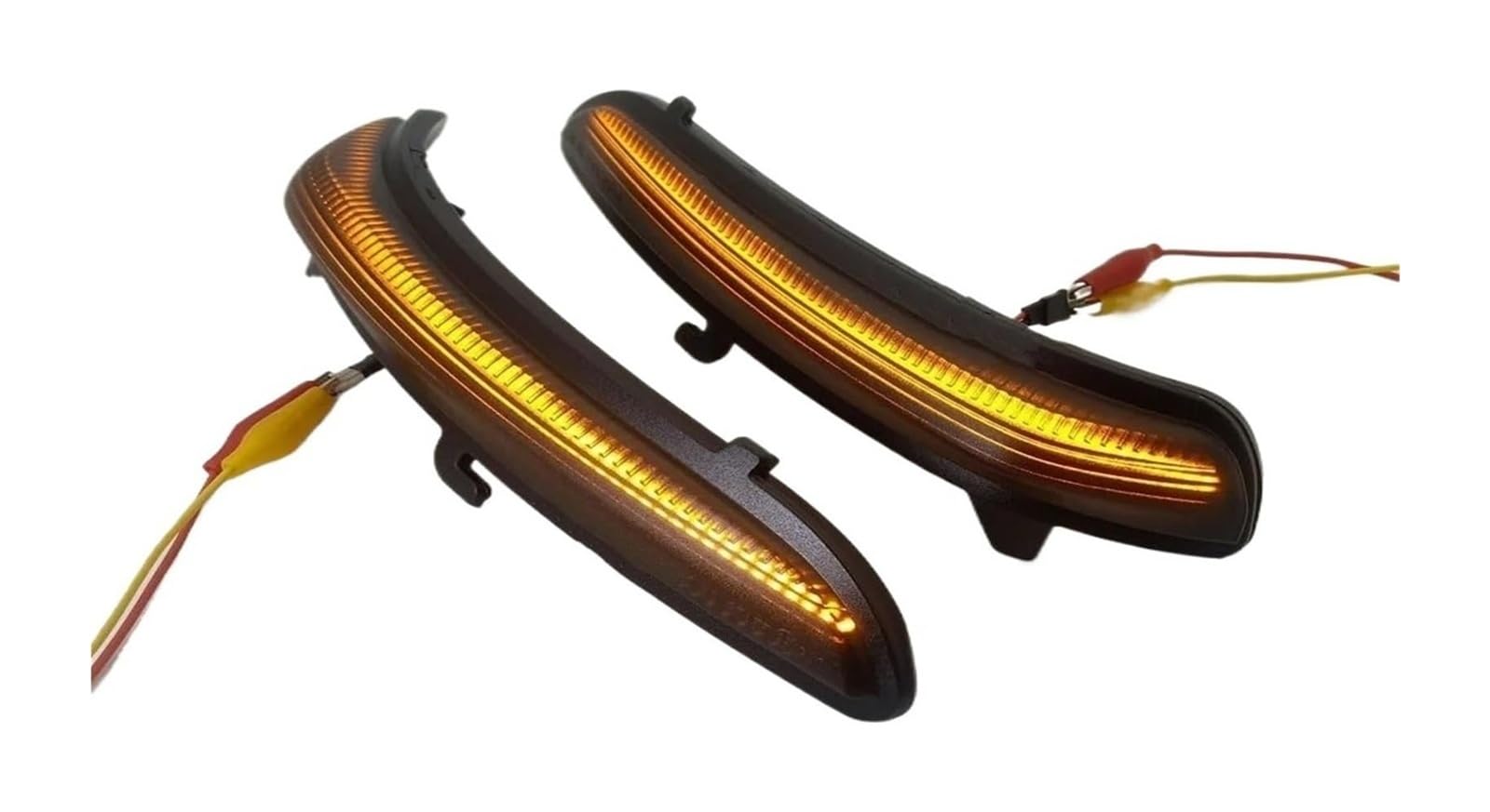 Signal Indicateurs lumières Pour P&eugeot 208 2008-2019- Clignotant LED Dynamique Feu Position Latéral Clignotant(Smoked Lens)