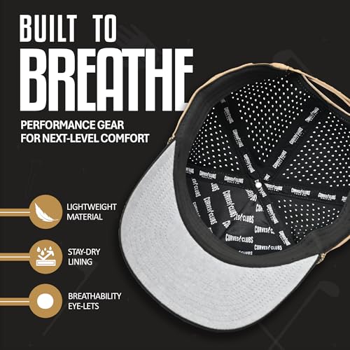 Image of Curves & Clubs Titties Golf Hat - Funny Golf Hat, Titties Hat - Funny American Hat - One-Size-Fits-All - Men's Gifts