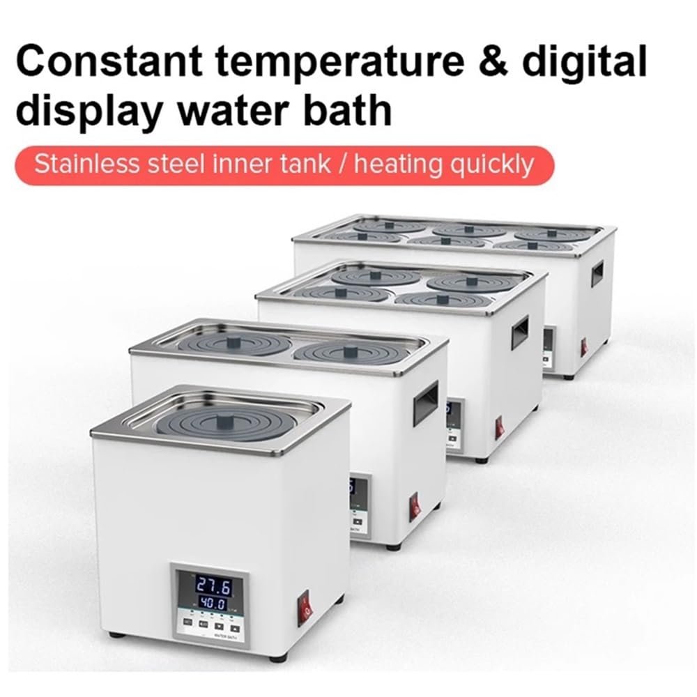 Szkło laboratoryjne Cyfrowy grzejnik o stałej temperaturze do łazienki laboratoryjnej, termostat do sprzętu laboratoryjnego, pojedynczy otwór, 110 V 220 V(WBS-6Pro)