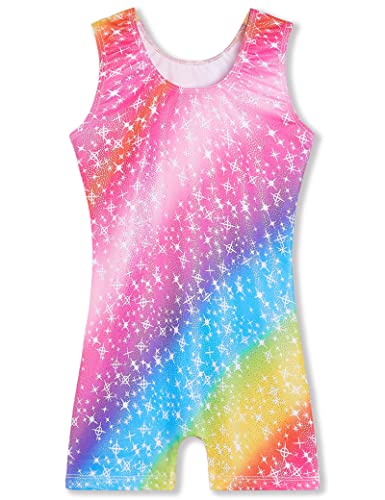 Image of TENVDA Leotards for Girls Gymnastics One Piece Biketard（Multiple Colors）