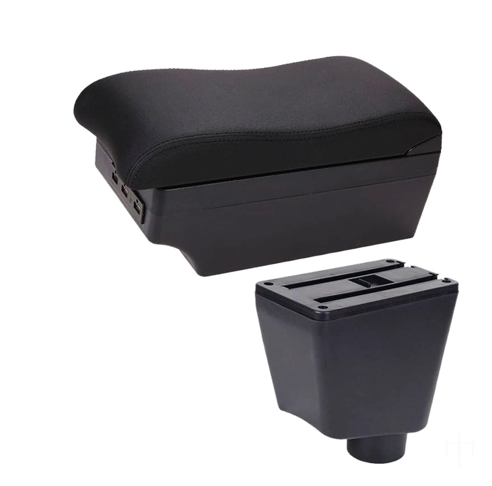 Centre Console For Clio III IV 2005-2019 Car Armrest Storage For Box with Ashtray and Curved