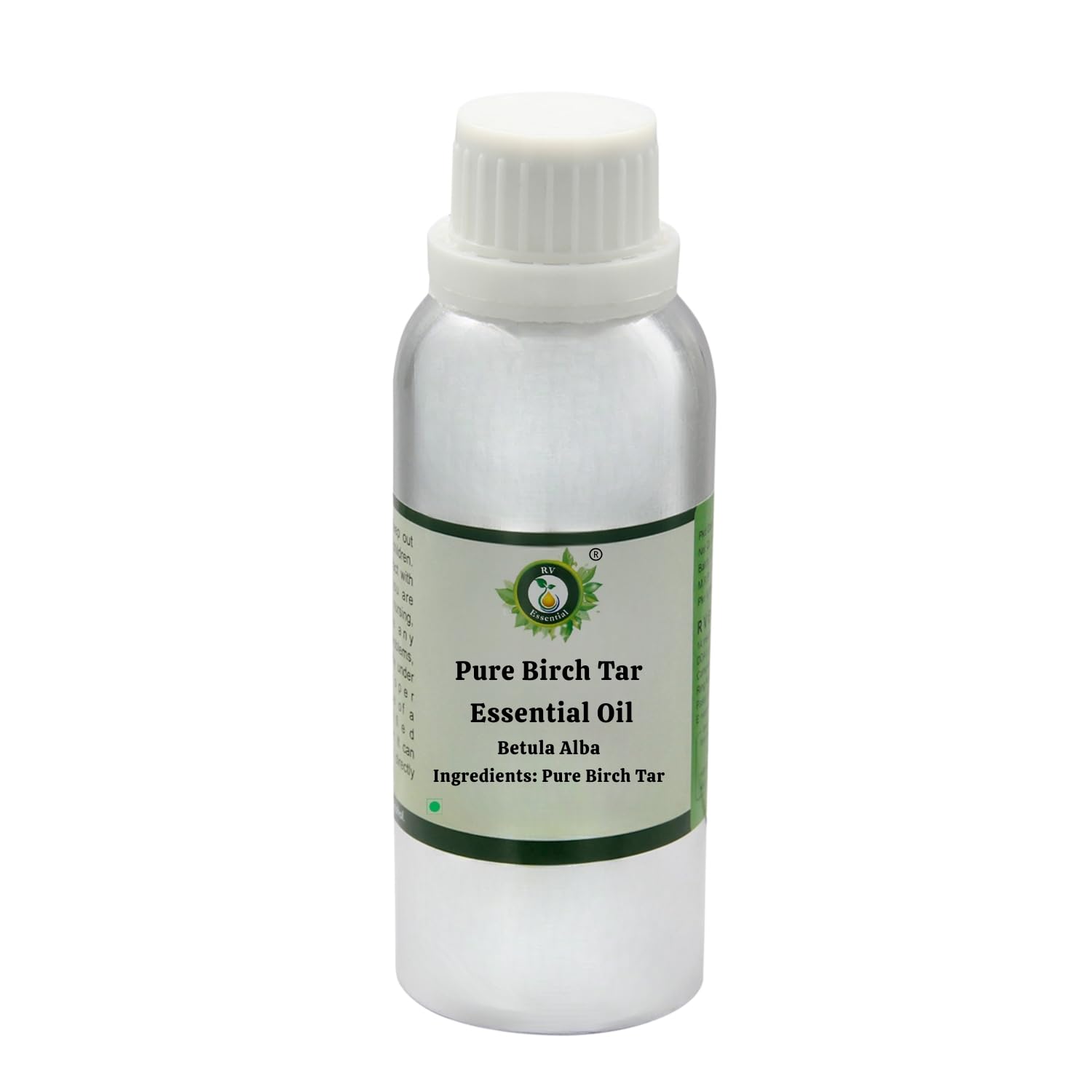Pure Birch Tar Essential Oil 630ml (21oz)- Betula Alba (100% Pure and Natural Steam Distilled)