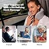 Masseur de Cou Zen Viminal - 2 Modes de Vibration - Lacets à l’Avant pour régler la Taille - Tissu Coton Doux - sans Fil #5