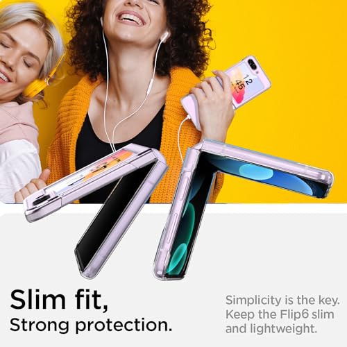 Aicase For Samsung Galaxy Z Flip 6 Case Clear With Ring thumb #6