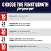 Leash Boss Dog Seat Belt Restraint – No-Chew Heavy Duty Car Seatbelt for Dogs, Coated Steel Rope for Safety, Adjustable Tether for Small, Medium & Large Pets, Durable Pet Safety Tether for Cars