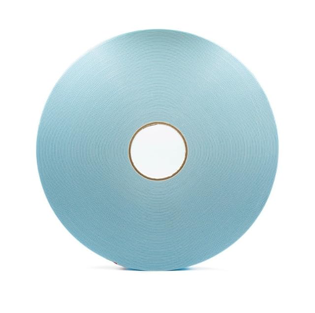 Image of Double Sided Foam Tape - 3 /8 x 1 /8 in x 82 ft (25 m) Roll - PE Closed-Cell Glazing Tape - Strong Pressure-Sensitive Acrylic Adhesive - Moisture Resistant Insulation