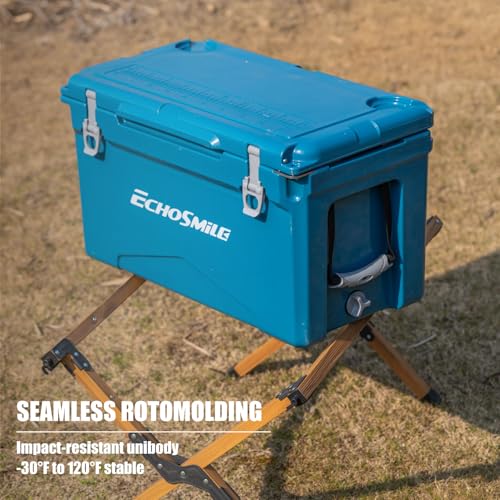 Image of EchoSmile 25 /30 /35 /40 /60 /75 Quart Rotomolded Cooler, Built to Stand up to The Rigors of The Journey