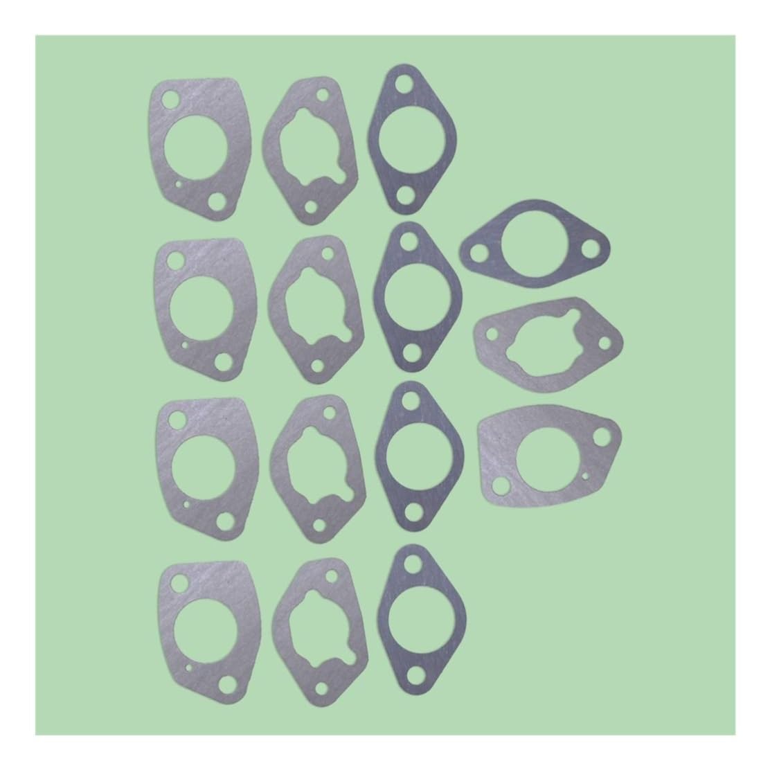 Joint de carburateur pour tondeuse GX340 GX390 en papier gris - Lot de 5
