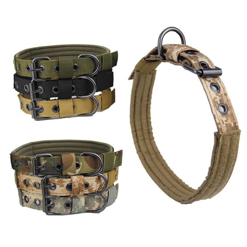 Outdoor Carrying Pet Hunting Tactical Camouflage Dog Collar