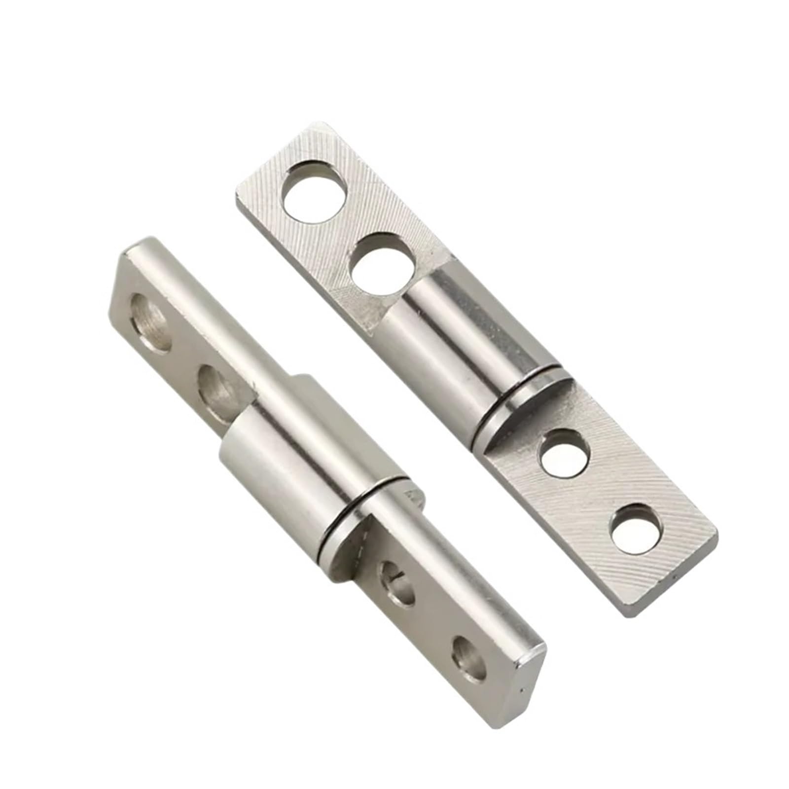 Bisagra de puerta reversible con cierre automático Hardware De Bisagra Amortiguador Giratorio Varilla Circular 4 Piezas(3.0N.m)
