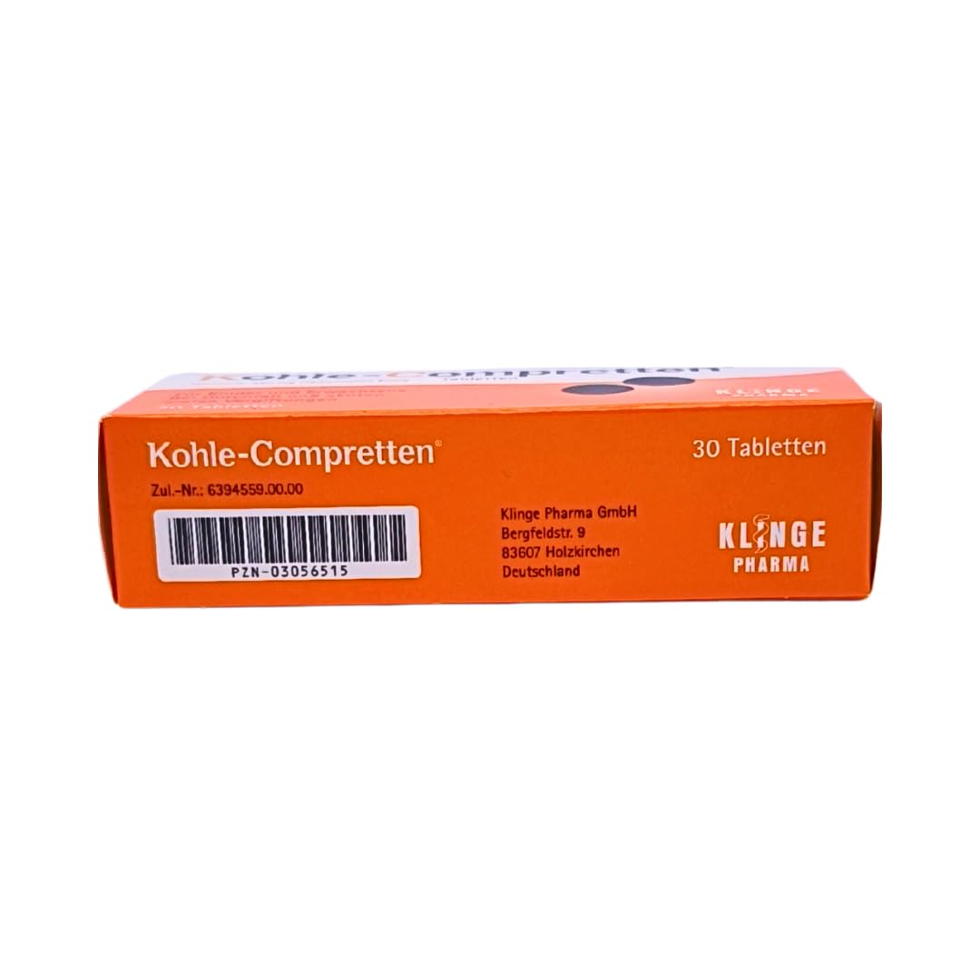 Atkivkohle Tabletten 3x 30 Tabletten I bei Durchfall und akuten oralen Vergiftungen I Diarrhoe I Magen-Darm-Beschwerden I Entgiftung I Spar-Set plus Pharma Perle give-away