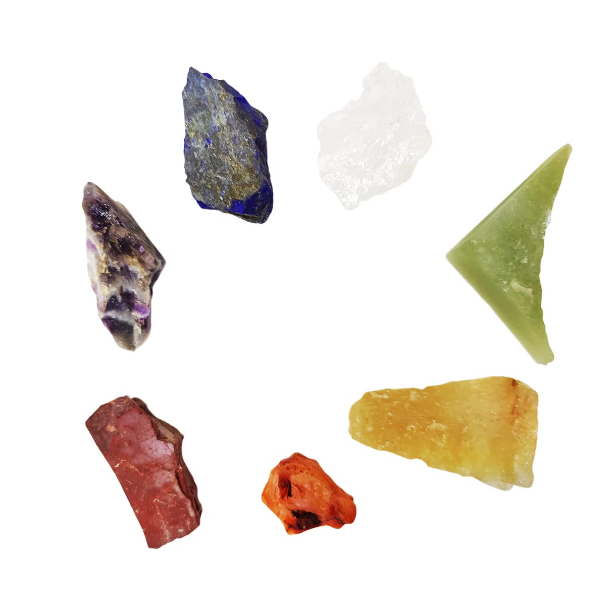 See full amazon price history chart for Shubhanjali 7 Chakra Raw Crystal Set for Reiki Healing Amethyst, Lapis Lazuli, Clear Quartz, Citrine, Green Aventurine, Carnelian, Red Jasper Rough Raw Stone Set for Meditation Shubhanjali 7 Chakra Raw Crystal Set for Reiki Healing Amethyst, Lapis Lazuli, Clear Quartz, Citrine, Green Aventurine, Carnelian, Red Jasper Rough Raw Stone Set for Meditation (B09LD532V3) Amazon Price History, Amazon Price Tracker