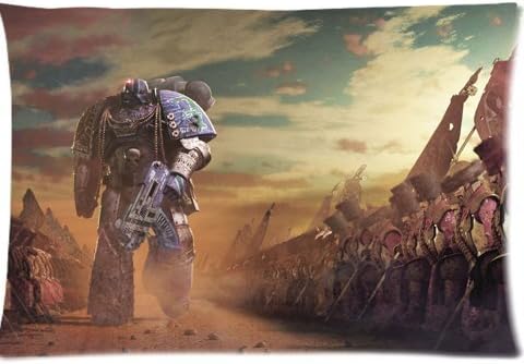 Horus Heresy Warhammer Pillowcases(Pillow Cases) Custom Pillow Case (Pillow Cases) Cushion Cover 20 x 30 Inch Two Sides