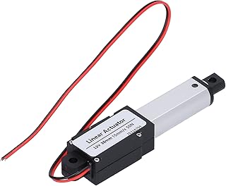 Linear Actuator, Mini Electric Linear Actuator Stroke 30Mm DC 12V Built in Limit Switch, Micro Linear Actuator Mini Electric Waterproof Actuator for Home Automation(15mm/s-50N)
