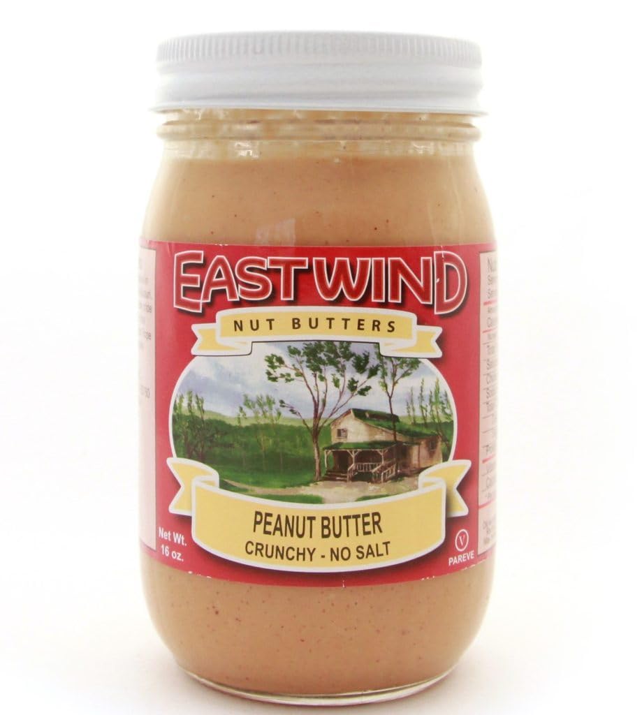 East Wind Nut Butter Peanut Crunchy Natural, 16 oz(us)