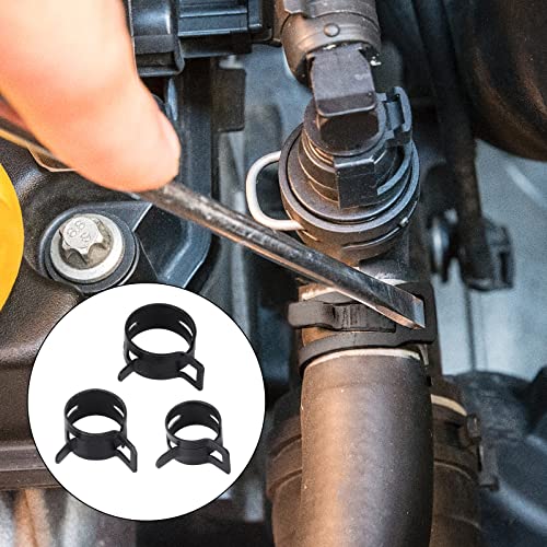 Knpwer 90 Pcs Fuel Line Hose Clips Water Pipe Air Tube Silicone Vacuum Hose Clamp Fastener 5 Sizes,with a Hose Clamp Pliers - Image 4