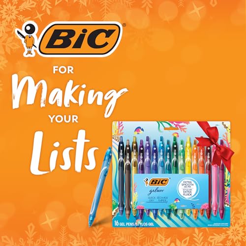 Bic RGLCGA16-AST Gelocity Quick Dry Ocean Themed Gel Pens thumb #1