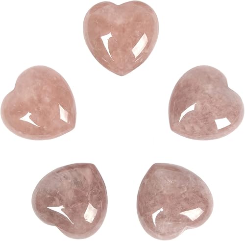 Miniatura 7 de Unakite - Piedras de amor de corazón de cristal curativo con bolsillo, piedras preciosas de chakra y reiki, regalos de día de San Valentín, 1