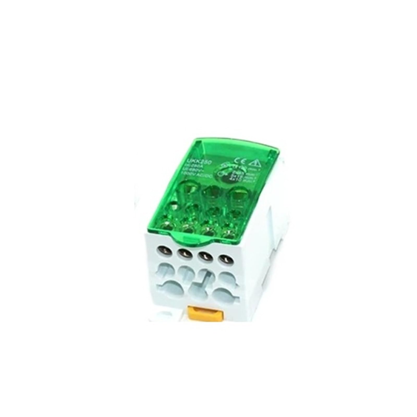 Listwa zaciskowa szyny rozdzielczej przewodu zasilającego, złącze elektryczne, podzielona skrzynka przyłączeniowa elektryczna