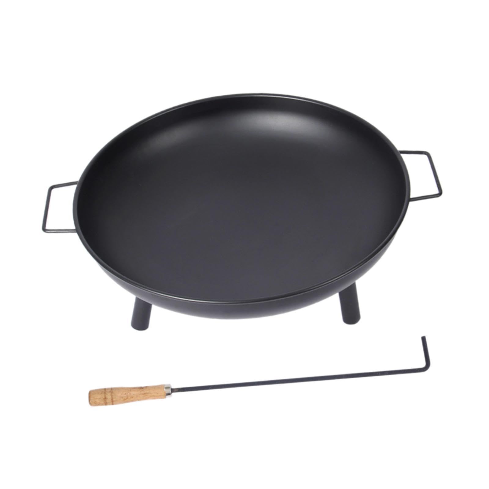 Firepit for Wood Burning Campfire Rack for Cookware Barbecue Outside-picture-13