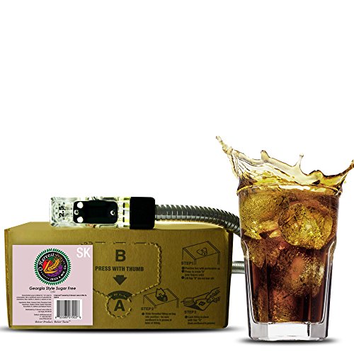 Bar Beverages Georgia Style Craft Sugar Free Cola (3 Gallon Bag-in-Box Syrup Concentrate) - Box Pours 18 Gallons of Diet Cola - Use with Bar Gun, Soda Fountain or SodaStream