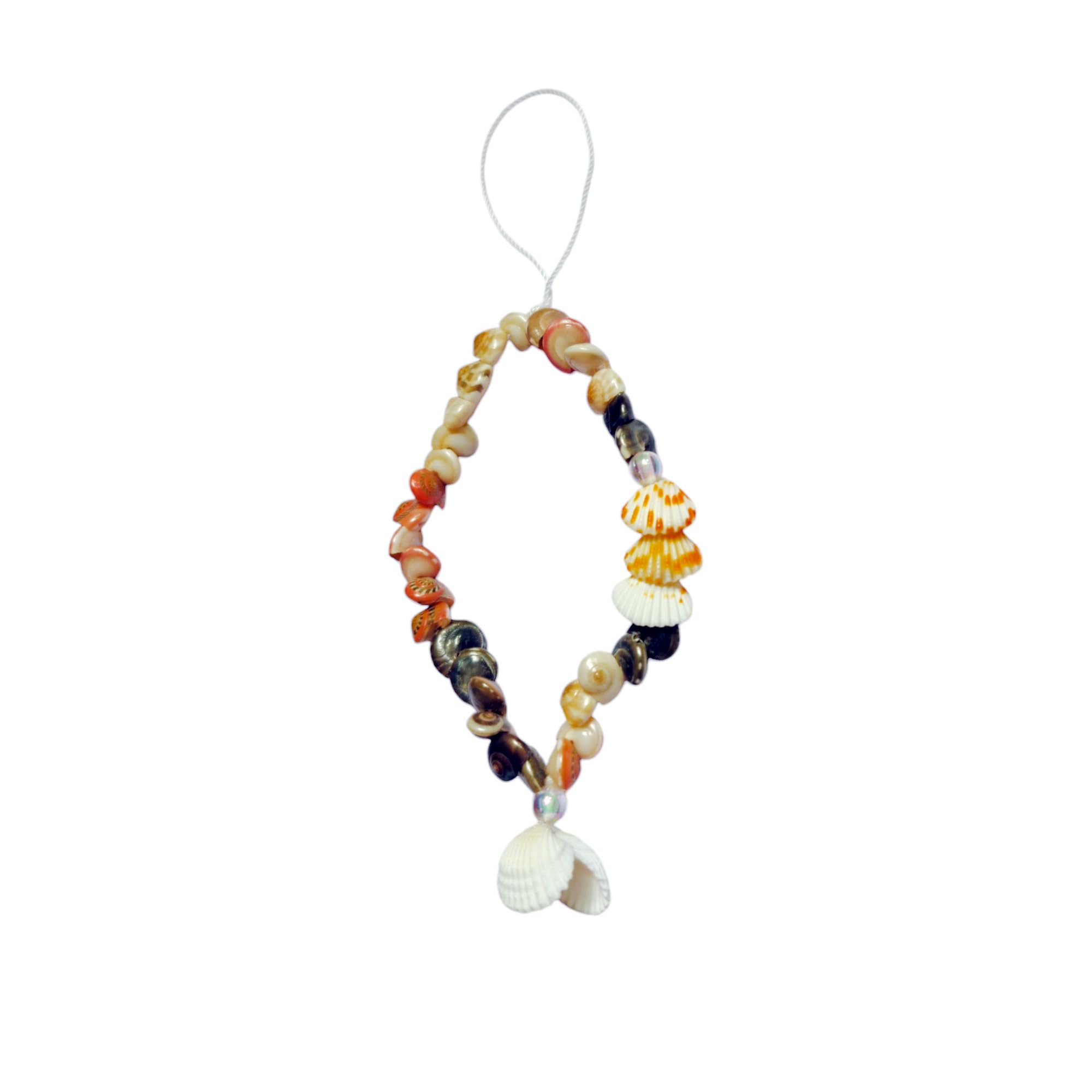 DearME Love yourself Small Oyster & Umbonium Giganteum Seashell Phone Charm Lanyard for For Man, Women, Boys and Girls-image-19