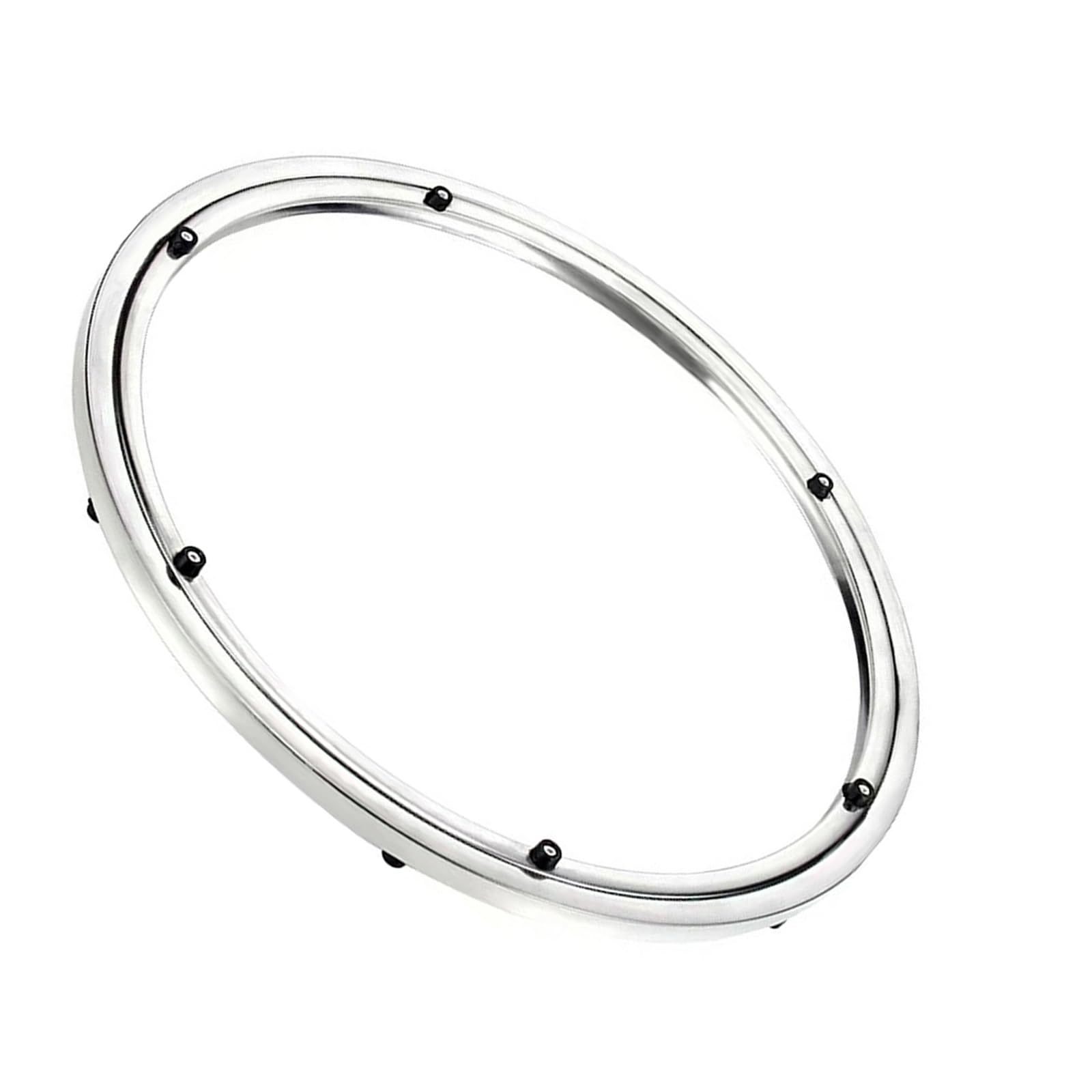 Drehmechanismus for runde Tische, zweireihiges Kugellager aus Edelstahl, kompatibel mit Drehtellern aus Massivholz und .(40cm)